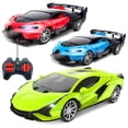 thumbnail image 1 of 1:24 Scale Four-Channel Extreme Speed Drift RC Car - LED Lights, Realistic Simulation Model, Perfect Birthday, Christmas, Halloween Gift for Kids, 1 of 5