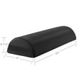 thumbnail image 4 of Saloniture Jumbo Half Round Massage Table Bolster Under-Knee Pillow Pad - 26 x 9 x 4.5 Inch - Black, 4 of 7
