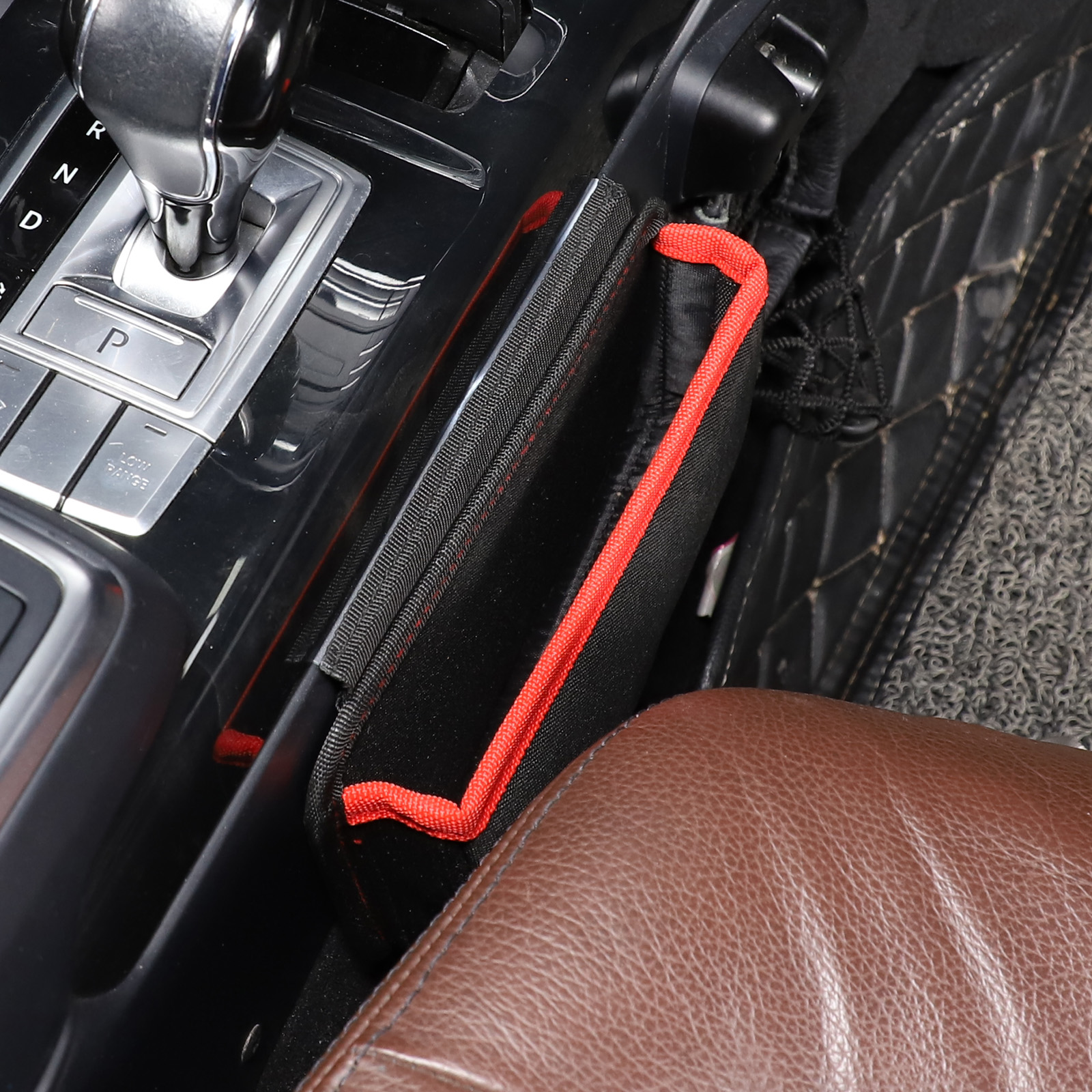 Car Storage Organizer Compatible With 2013 2014 2015 2016 2017 2018 Mercedes Benz G-Class W463 G500 G550 G55 G63 G65, Car Storage Pocket Bag Add extra storage space, Gear Shifter Tray Storage Box