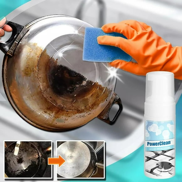 Aqestyerly House Essentials Powerclean Kitchen Grease Cleaner Cleaning Kitchen Grease Cleaner 100Ml Apartment Home Essentials Clearance