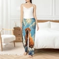 thumbnail image 6 of Lsque Sunshine Cloud Bulldog Print Women's Pajama Pants, Lounge Pant - Comfortable Home Wear,Elastic Waistband, Stylish Design-Large, 6 of 9