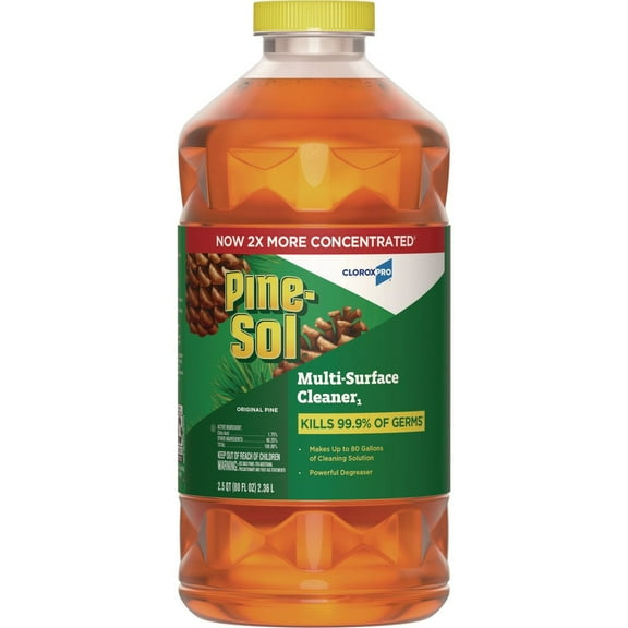 Pine-Sol Disinfecting Multi-Surface Cleaner Degreaser Original Pine 80 Fl. Oz. (60606)