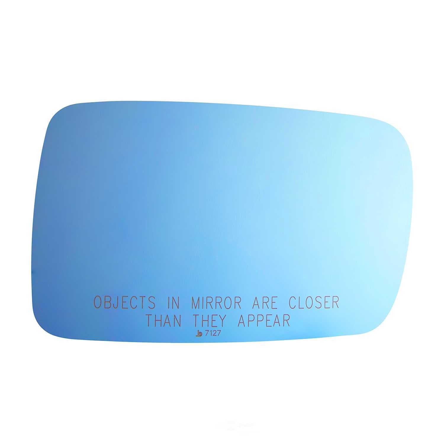 Burco Side View Mirror Replacement Glass - Blue Glass - 7127