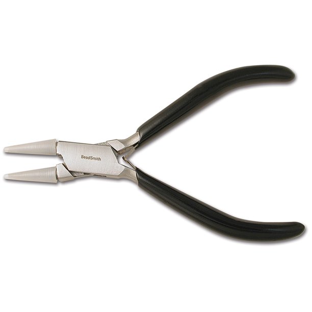 Alicates de Punta Redonda Doble The Beadsmith 12.7 cm con Mandíbulas de Nylon