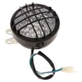 thumbnail image 4 of 12V led lámpara De Faro Cabeza De Punto Lámpara De Señal De Dentera Lámpara De Parada De Funcionamiento Luces De De Matrícu Yotijar Faro de la red LED de la motocicleta, 4 of 7