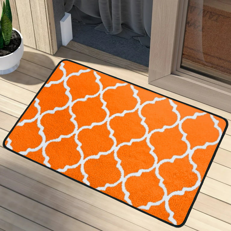 Monogram Printed Coir Mat Doormat Welcome Mat Indoor Outdoor Rug, 18x28 -  Linen Store