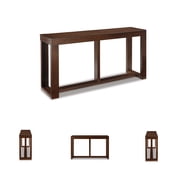 Signature Design by Ashley Contemporary Watson Sofa/Console Table Dark Brown