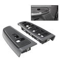 thumbnail image 5 of Front Window Switch Trim Bezel Set Dark Gray Fit for 2003-2007 Chevrolet Silverado/GMC Sierra 1500 2500 3500 (4 Door Models), 5 of 9