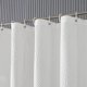 thumbnail image 2 of Cortina de ducha blanca, cortinas de ducha de nueva tecnología 2022 para baño, cortinas de ducha impermeables con 12 ganchos de 72 x 72 pulgadas, 2 of 5