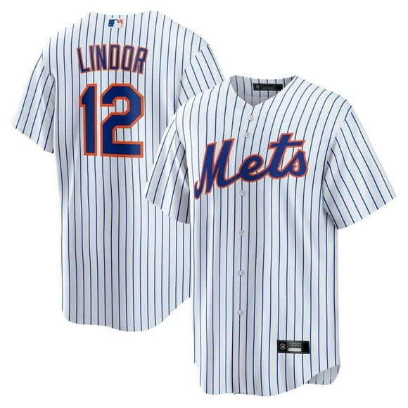 Men's New_York_Mets #12 Francisco Lindor Limited Embroidery Fans Apparel Gameday Baseball Sport Shirt City Connect Baseball Jersey_s