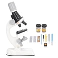 thumbnail image 4 of Kit de Microscopio para niones LED 1200X, Diapositivas de Muestras de Microscopio, Juguete Educate de Ciencia, Cumpados para Niños, 4 of 7