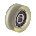 thumbnail image 3 of Unique Bargains Roulement à Rouleau à Poulie en PU 5x22x9 mm, Roue de Guidage Revêtue de Polyuréthane pour Usage Industriel, Vert, 3 of 5