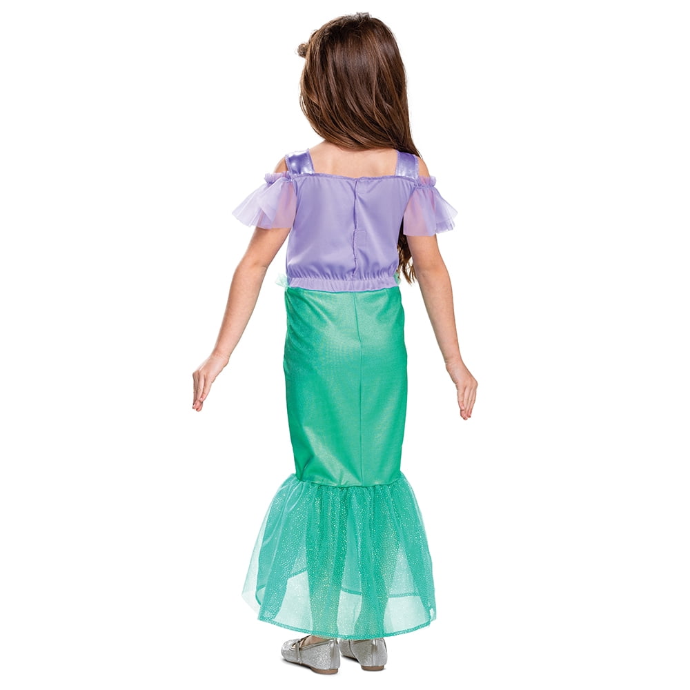 Disney The Little Mermaid Ariel Halloween Costume for Children, Girls Size M (7/8), by Disguise