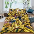 thumbnail image 2 of Santos de Oro Conjunto de sábanas temático, trío de piezas, cómodo y amigable con la piel, diseño único, regalo de decoración para el hogar para familiares, amigos y fans,173cm *218cm, 2 of 6