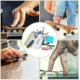 thumbnail image 2 of 9-piece Skate Park Kit Fingerboard, Mini Finger Skateboard And Ramp, 2 of 4