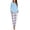 Aqua Blue Plaid, variant on Ekouaer Pajamas For Women Comfy Long Sleeve Jogger Set Lounge Pjs Set With Pockets polka dots