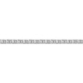 thumbnail image 3 of 14K White Gold Wg 3mm Concave Anchor Chain (24 X 3) Made In South Africa wca080-24, 3 of 5