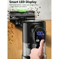 thumbnail image 5 of H28 Cordless Stick Vacuum Cleaner, 500W Brushless Motor, Self-Standing, Wall Charging, 55 Min Runtime, Lightweight for Hard Floors & Carpets, Black, 5 of 9