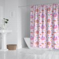 thumbnail image 2 of Classic Princess Pattern Shower Curtain 72"x84" ,Bathroom Decorative Shower Curtains Set with 12 Hooks,Modern Waterproof Washable Shower Curtain, 2 of 6