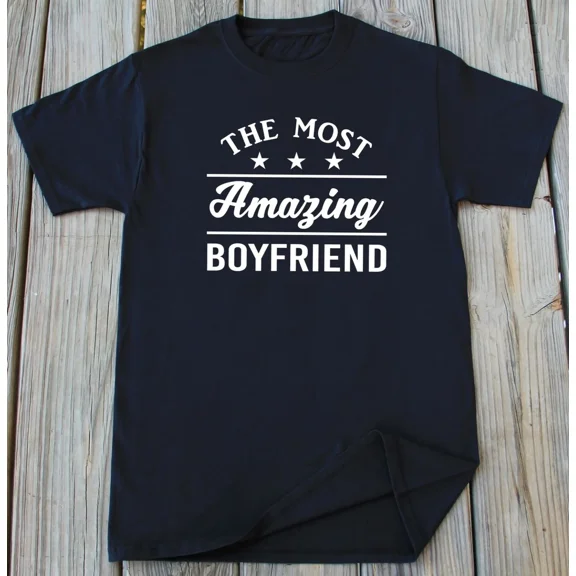 Vintage Boyfriend T-Shirt Birthday Valentines Day Gift Bf Funny Tee Shirt - Perfect Gifts For Everyone