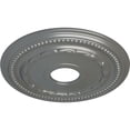 thumbnail image 3 of Ekena Millwork 15 3/8"OD x 3 5/8"ID x 1"P Federal Ceiling Medallion (Fits Canopies up to 8 1/2"), Hand-Painted Silver, 3 of 6