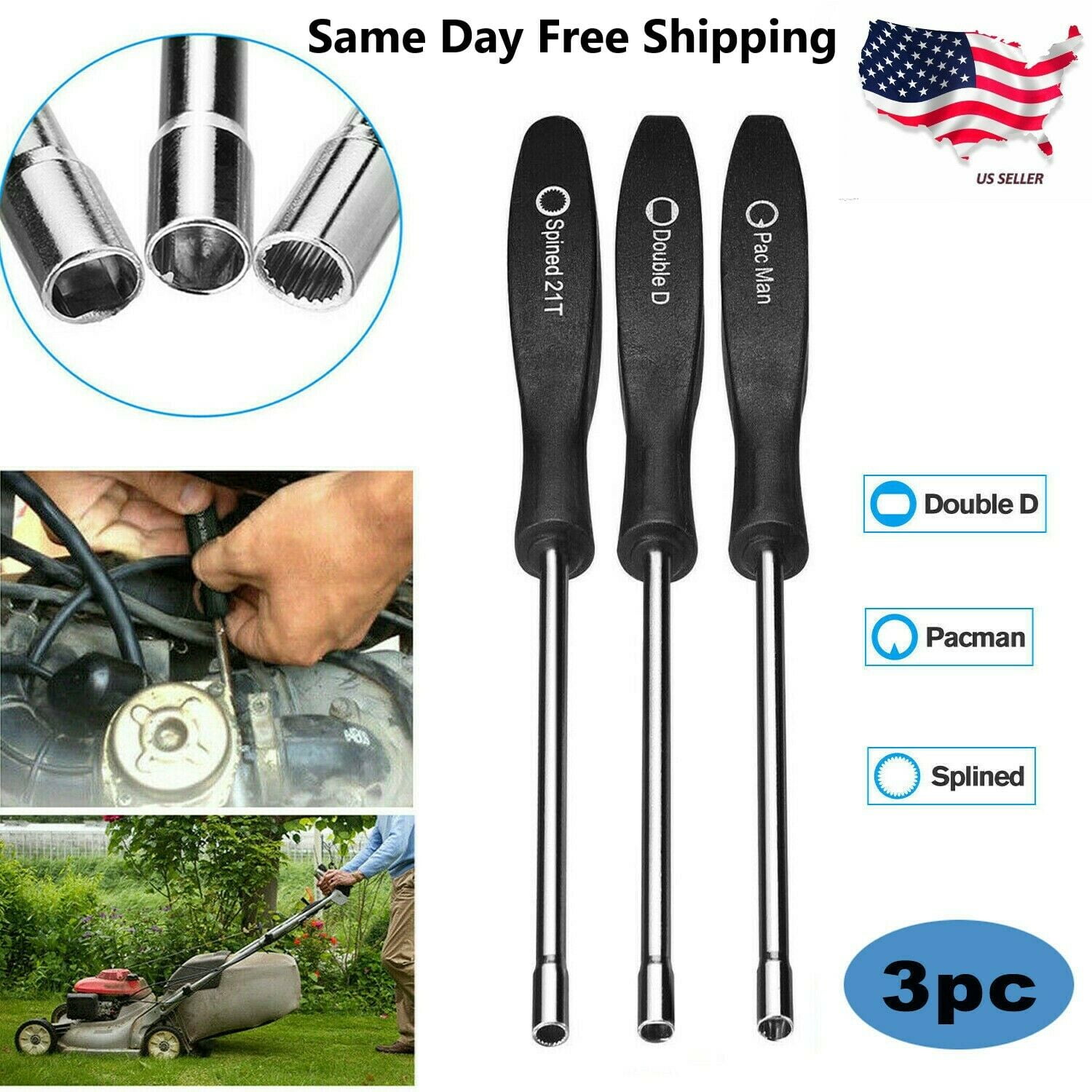Carburetor Adjusting Tool Set Adjustment Screwdrivers Poulan Husqvarna Craftsman