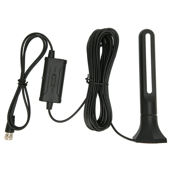 Antena de TV digital HD compatible con 4K 1080p, alcance de 300 millas, antena HDTV amplificada para Fire TV Stick y todos los televisores más antiguos