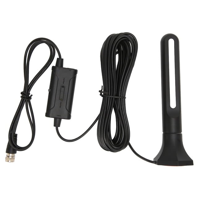 Soporte de antena de televisión Digital HD Interiores HD 4K 1080P Long 300 Millas Rango Antena HDTV Amplificada Para Stick y Todos LOS Televisores Más Antiguos