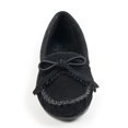thumbnail image 2 of Minnetonka Kilty Moccasin pour Femmes, Noir, 5 m US, 2 of 4