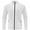 White, variant on Pisexur Jackets for Men Men Stand Collar Fitness Running Elastic Ventilate Quick-dry Cardigan Long Sleeve Coat Jacket Sport Coats Windbreaker Jacket