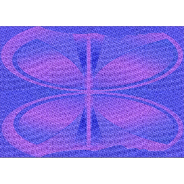 Ahgly Tapis Rectangulaire Lavable en Machine Intérieur Transitionnel Aztech Violet, 7 Pieds x 10 Pieds