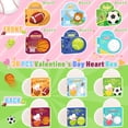 thumbnail image 3 of Regalos para el día de San Valentín, paquete de 30 tarjetas con obsequios deportivos para niños, 3 of 6