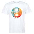 thumbnail image 2 of Instant Message - Yin Yang Beach - Men's Short Sleeve Graphic T-Shirt, 2 of 6