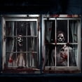 thumbnail image 1 of Cortinas de ventana Sel Natural Halloween Blood Ghost, 79 x 120 cm, 2 unidades, 1 of 7
