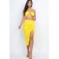 thumbnail image 5 of Halter Top and Adjustable Skirt Set with Crossed Straps, 5 of 10