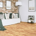 thumbnail image 5 of Gymax 25 Tiles Wood Grain EVA Foam Floor Mats Interlocking w/ Borders 24'' Natural, 5 of 9