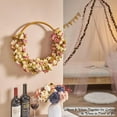 thumbnail image 5 of 8 Pcs 66FT Flower Garland, Artificial Rose Vine Flowers with Green Leaves Hanging for Room, Anniversary Wedding Birthday Christmas Wall Arch Decor, Spring Pink Flower, 5 of 10