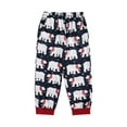 thumbnail image 5 of Shuttle tree Matching Family Pajamas Sets Christmas PJ's with Cartoon Bear Printed Tee and Pants Family Pajamas Matching Set, 5 of 10