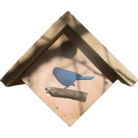 Cube Bird House, 11", Nesting Box, Bird Houses by Mark, Made in USA