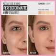 thumbnail image 5 of Maybelline Instant Age Rewind 4-In-1 Matte Foundation Makeup, Light, 1 fl oz, 5 of 15