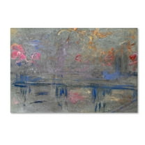 Trademark Fine Art 'Charing Cross Bridge' Canvas Art by Monet