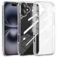 thumbnail image 2 of Liwarace Case for iPhone 16 Pro Max/16 Pro/16 Plus/16 Shockproof Soft TPU Phone Cover, Clear, 2 of 13