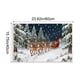thumbnail image 3 of Seyotauo Christmas Decor 3D Stereoscopic Embroidery Carpet - 24 x16 inch Polyester Xmas Decor Indoor Outdoor, Absorbent Nonslip Dirt Proof Washable Foot Mat for Entryway Kitchen Bathroom Porch Patio, 3 of 6