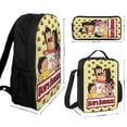 thumbnail image 2 of Bob's Burgers Backpack With Lunch Bag Pencil Bag 3D Printing Cartoon Backpacks Set Casual Daypacks Bag Large Capacity 3 Piece Backpack Set, 2 of 8