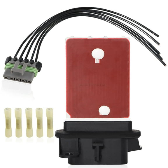 HVAC Blower Motor Resistor Kit Fit for Chevrolet Sonic 12-21 Spark 13-15 Trax 15-22 Replace#: 95018066 94560526