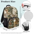 thumbnail image 7 of Yuyamidu Camo Hunting Deer School Backpack for Kids Boys Girls 10-12 Years Old Secondary School Bag with Two Side Pockets, 7 of 7