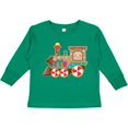 thumbnail image 3 of Inktastic Christmas Train Boys or Girls Long Sleeve Toddler T-Shirt, 3 of 5