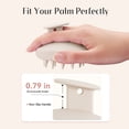 thumbnail image 6 of HEETA Scalp Massager Hair Growth, Exfoliator for Dandruff Removal & Relaxation, Shampoo Brush Fit Wet Dry Hair Use, Beige, 6 of 8