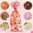 thumbnail image 7 of 120 Pieces Valentines Cellophane Treat Bags,Bexikou Hearts Cellophane Candy Bags,Candy Goody Treat Gifts Bags for Valentine's Day Party Favor Supplies, 7 of 7