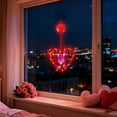 thumbnail image 5 of LED Heart Window Curtain Light with Suction Cup, Hanging Valentine’s Day Decoration for Bedroom, Living Room, Party and Wedding Proposals, Romantic Window Light Decor, 5 of 6